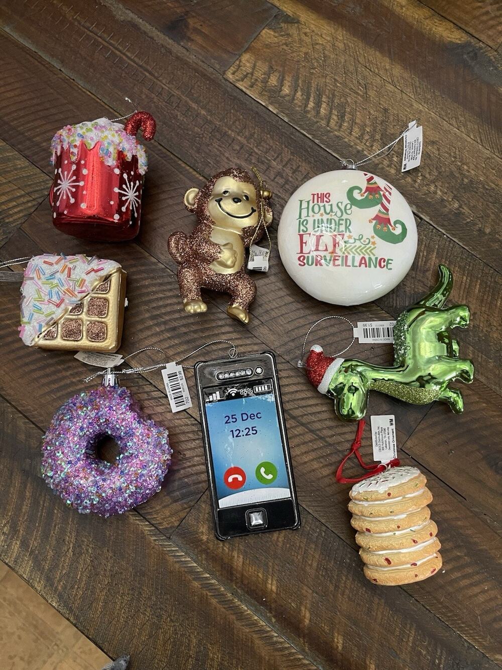 Cracker Barrel Christmas Ornaments Brand New Lot Of 40 Holiday Ornaments